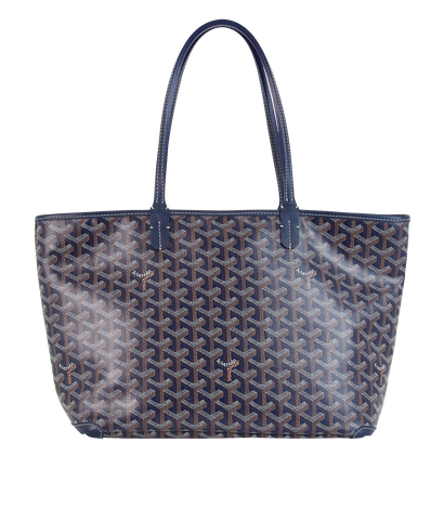 Artois PM, &pound;1,500, Handbags, Navy, Canvas, Front view